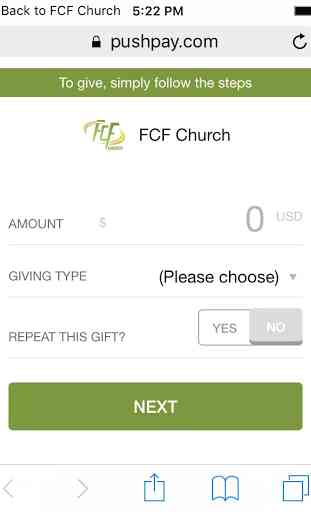 FCF Church App 2