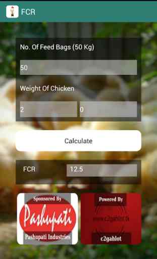FCR Calculator 3