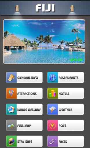 Fiji Offline Map Travel Guide 1