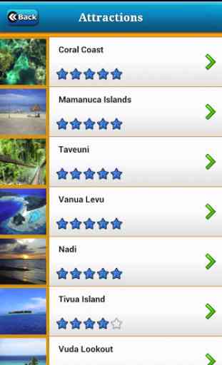 Fiji Offline Map Travel Guide 3