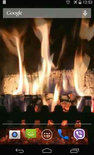 Fireplace Video Live Wallpaper 4
