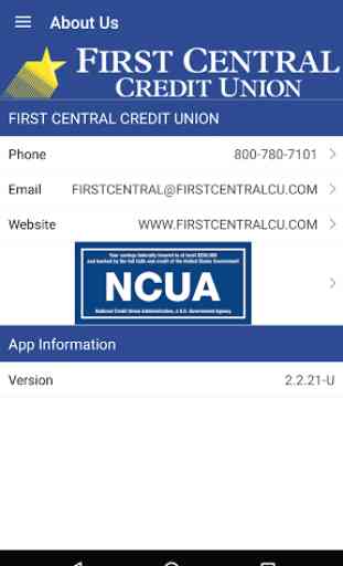 FIRST CENTRAL CREDIT UNION 4