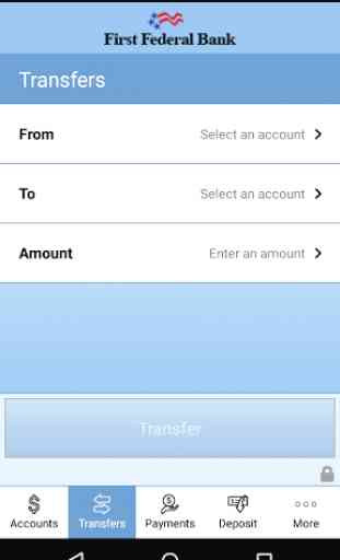 First Federal Bank Mobile App 4