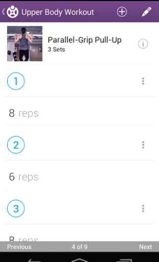 Fitocracy Workout Fitness Log 3
