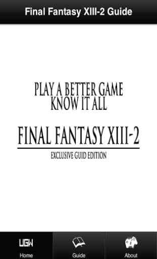 Guide - Final Fantasy XIII 2 1