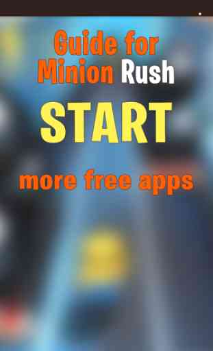 Guide for Minion Rush 1