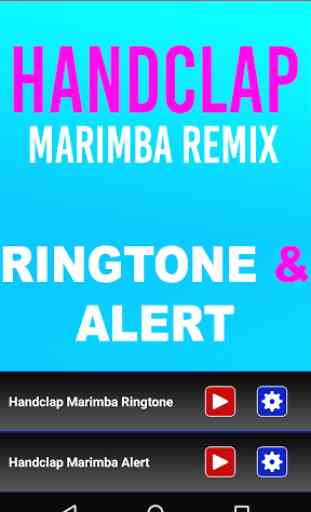 Handclap Marimba Ringtone 2