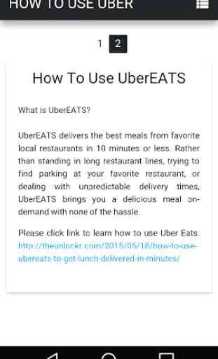How To Use Uber 3