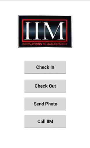IIM Check In and Check Out 1