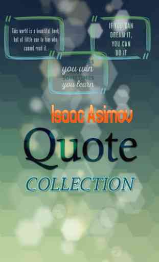 Isaac Asimov Quotes Collection 1
