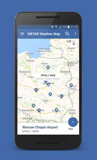 Metar Weather Map 3