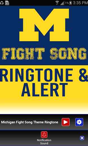 Michigan Fight Song Theme 3