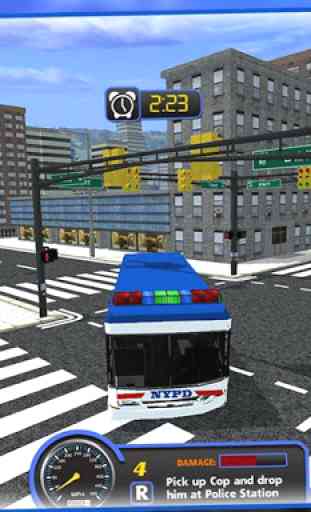 Police Bus Criminal Transport 1