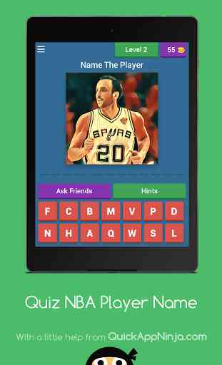 Quiz NBA Player 3