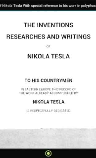 The inventions of Nikola Tesla 3
