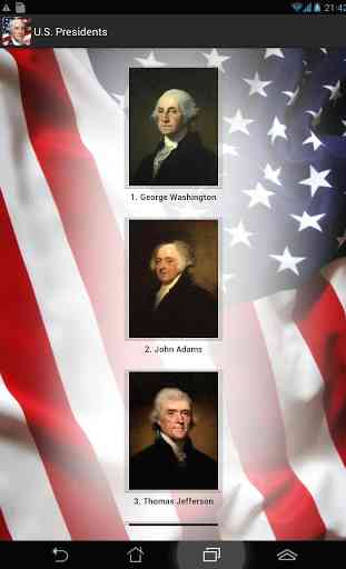 U. S. Presidents. Сheat sheet. 1