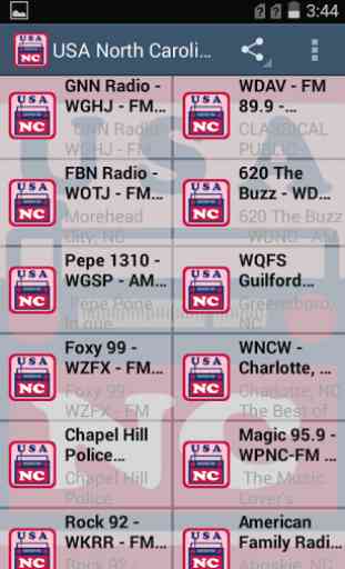 USA North Carolina Radio 3