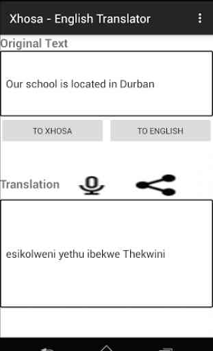 Xhosa - English Translator 2
