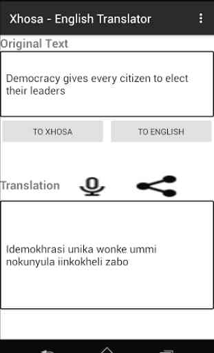 Xhosa - English Translator 4