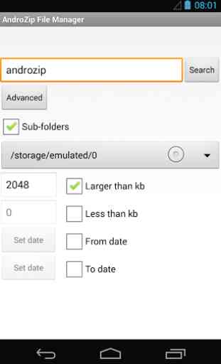 AndroZip™ FREE File Manager 4