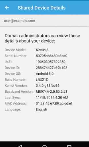 Google Apps Device Policy 1