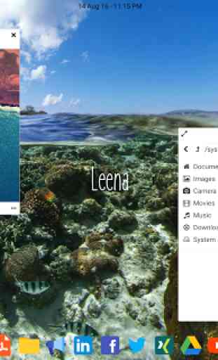 Leena Desktop UI (Multiwindow) 1