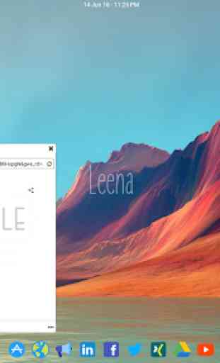 Leena Desktop UI (Multiwindow) 2
