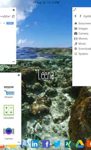 Leena Desktop UI (Multiwindow) 3