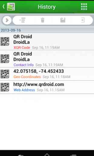 QR Droid Code Scanner 4