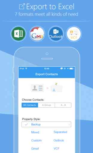 SA Contacts - Export/Import contacts to/from Excel 1