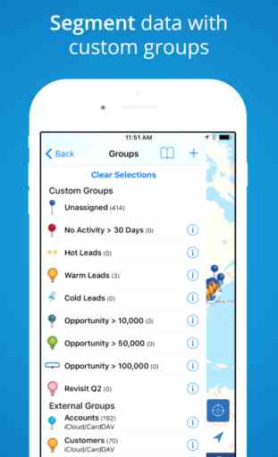 Sales Navigator - Map contacts, Optimize routes 2