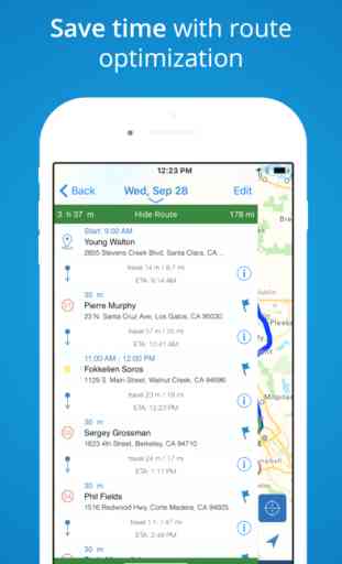 Sales Navigator - Map contacts, Optimize routes 4