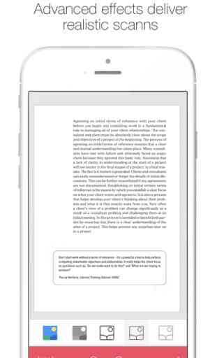 Scanner for iPhone - Scan documents to PDF 4