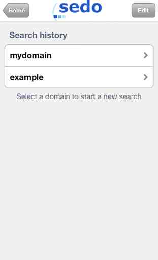 Sedo's Domain Search App 4