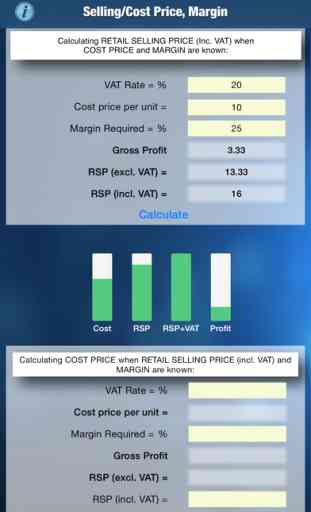 Simple Margin & Selling/Cost Price Calculator 2