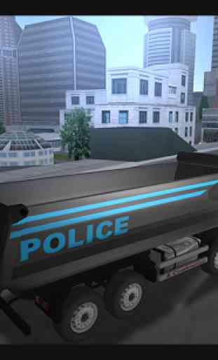3D Police Truck Simulator 2016 1