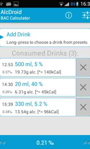 AlcDroid Alcohol Tester ★ PRO 1