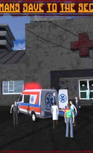 Ambulance Rescue: Zombie City 2