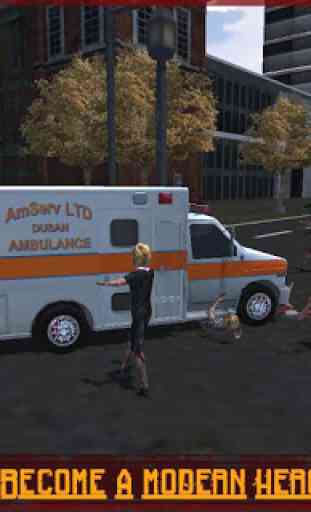 Ambulance Rescue: Zombie City 3