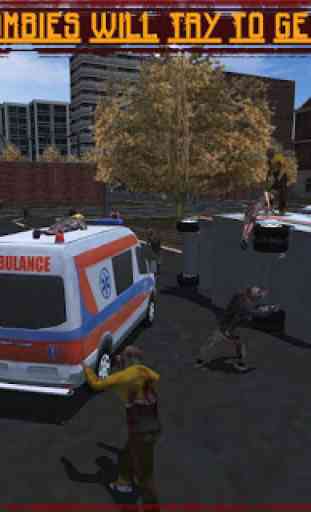 Ambulance Rescue: Zombie City 4