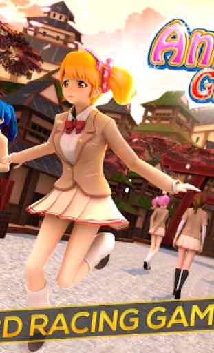 Anime Girl Run - My Manga Game 1