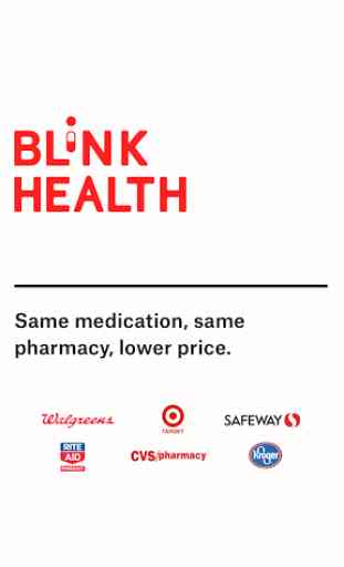 Blink Health Low Rx Prices 1