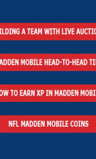 Cheats For Madden Mobile 1