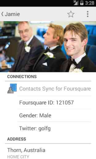 Contacts Sync for Foursquare 1