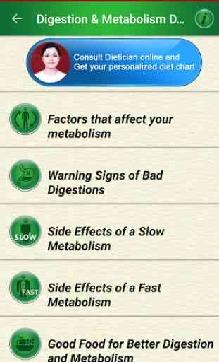 Digestion Metabolism Diet Tips 1