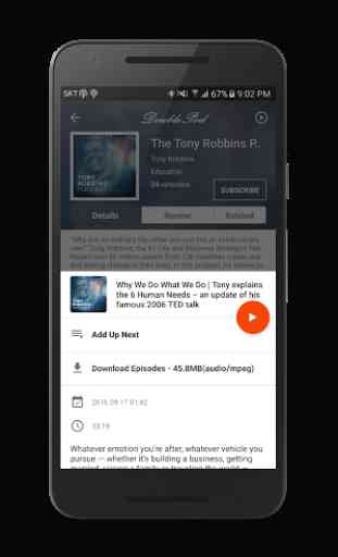DoublePod Podcasts for android 3