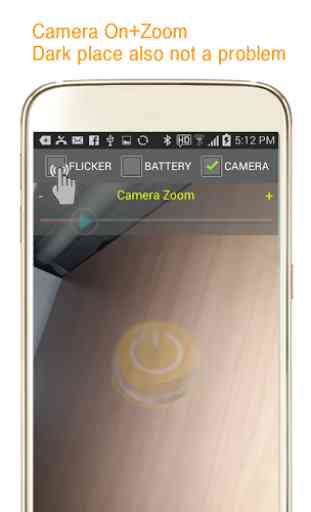 Flashlight - Flicker Camera 3