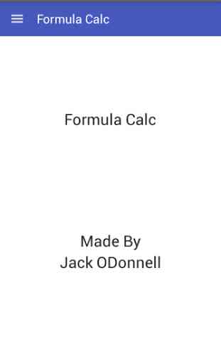 Formula Calc 1