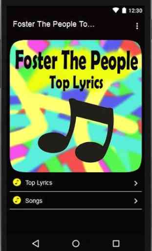 Foster The People Top Lyrics 1