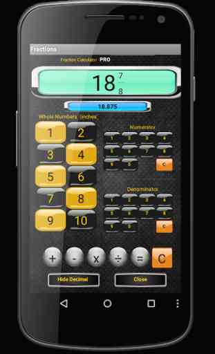 Fractions Calculator FREE 3